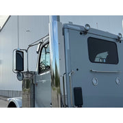 #15003 Replacement exhaust shield for Peterbilt 589 (Day Cab Only) (Sold in Pairs) EXHAUST SHEILDS Slate Gray