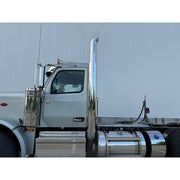 #15003 Replacement exhaust shield for Peterbilt 589 (Day Cab Only) (Sold in Pairs) EXHAUST SHEILDS Dark Gray