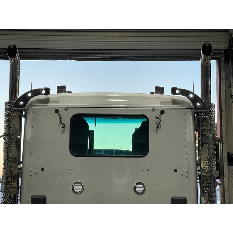 Strobe light bar (BRACKETS ONLY) Peterbilt 589 (Day cab only) #NU-003 PETERBILT Dark Slate Gray