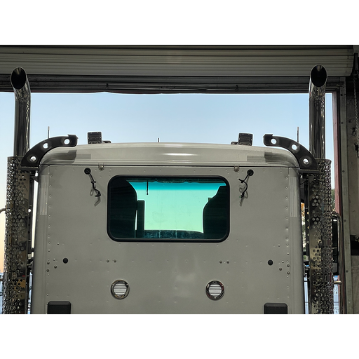 Strobe light bar (BRACKETS ONLY) Peterbilt 589 (Day cab only) #NU-003 PETERBILT Dark Slate Gray