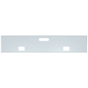 CB-2010-11 FREIGHTLINER 1984-1999 COE, CONVENTIONAL CLASSIC 18" BOXED bumper Light Gray
