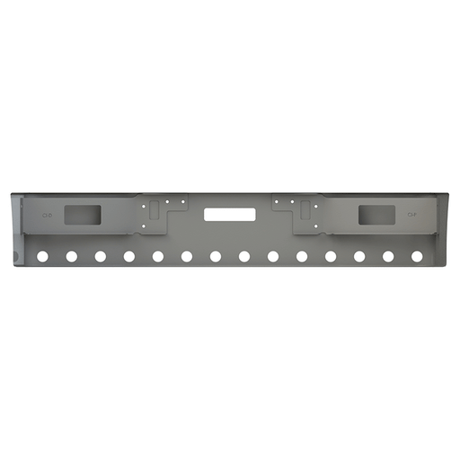 Dim Gray CI-0001-16S-R14 1989 AND LATER FLD 112, FLD120 FREIGHTLINER 16" SET BACK AXLE with 14 2" light holes