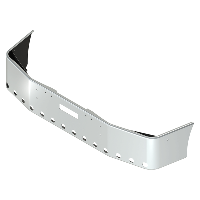 CI-0001-16S-R14 1989 AND LATER FLD 112, FLD120 FREIGHTLINER 16" SET BACK AXLE with 14 2" light holes Light Gray