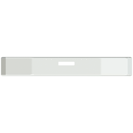 E-CJ-0010-98 22'' FREIGHTLINER FLD 120 ROLLED END BUMPER W/ 6'' BREAK-BACK W/ TOW & BOLT HOLES Lavender