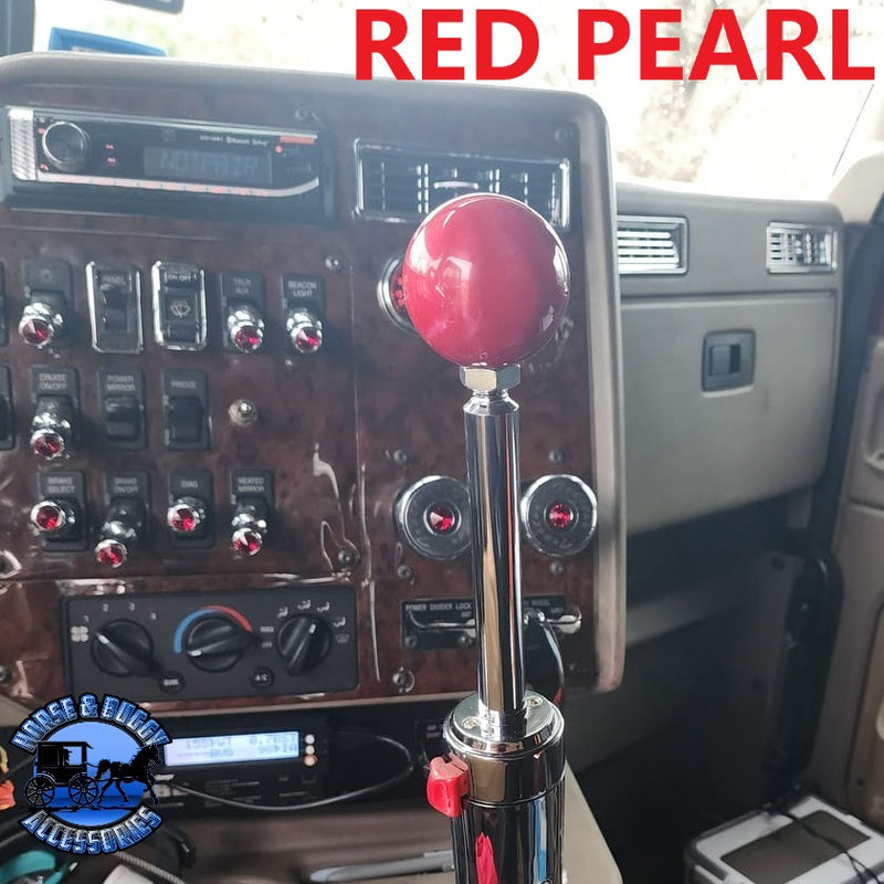 Kenworth Emblem Shift Knobs (1/2"-13 female threads) Twisted Shifterz (Choose Color)