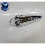 Clear Glass lens watermelon cab light with plastic housing (Includes hardware) (Choose bulb style) watermelon glass lens 1157 bulb holder,1156 bulb holder Gray