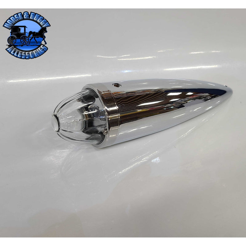 Clear Glass lens watermelon cab light with plastic housing (Includes hardware) (Choose bulb style) watermelon glass lens 1157 bulb holder,1156 bulb holder Gray