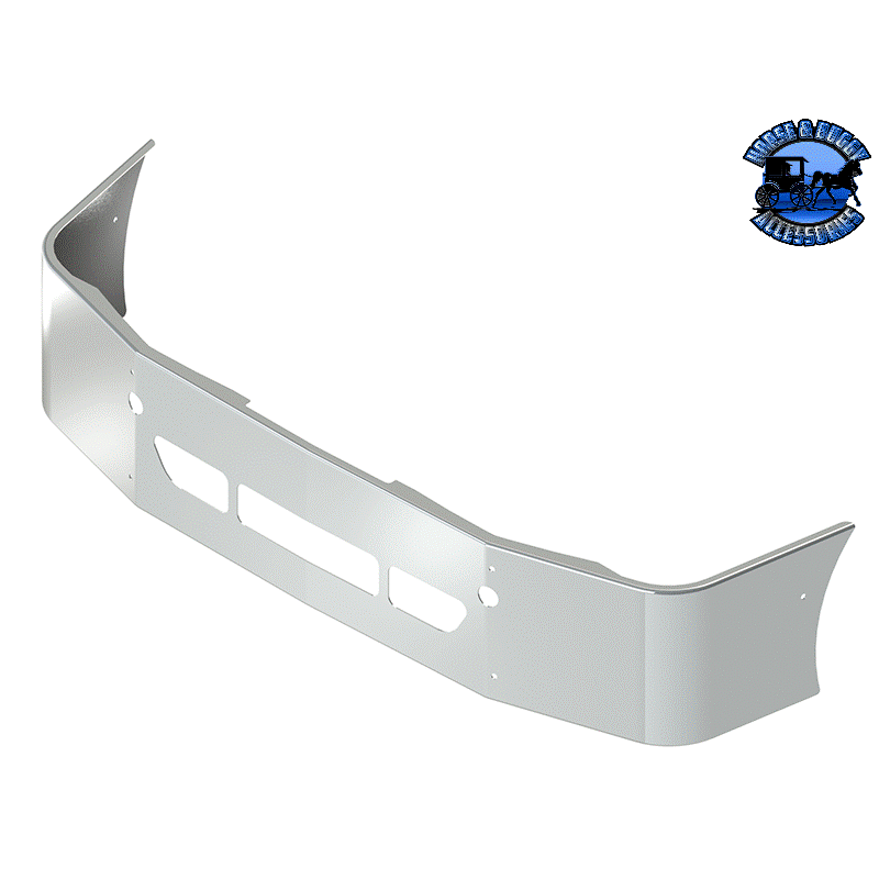 #COA-0011-17S  18'' STAINLESS COLUMBIA SETBACK AXLE 2008 AND NEWER (Replaces steel center / plastic ends