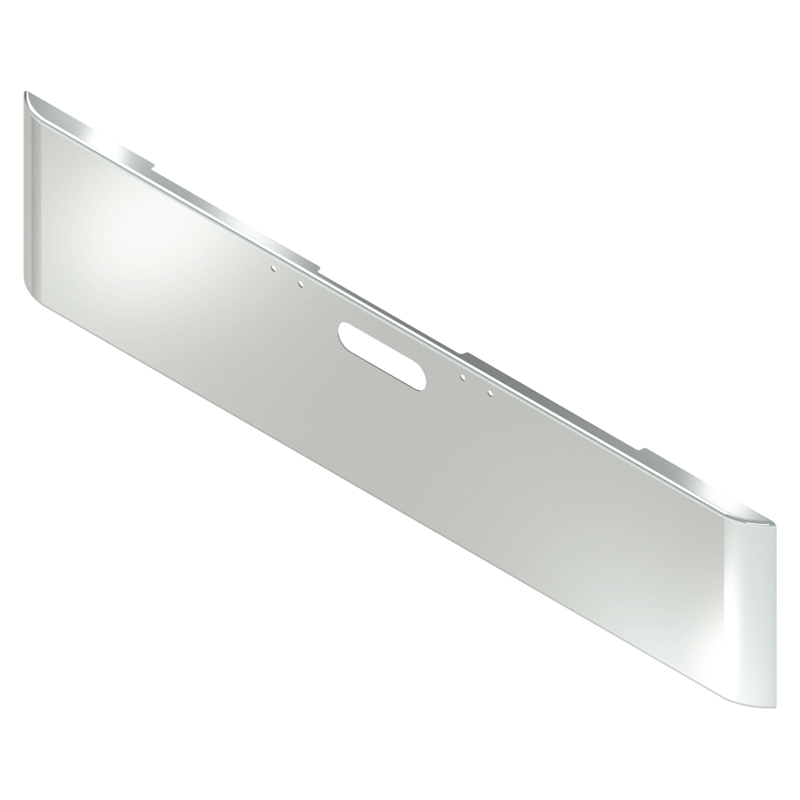 E-CQ-0010-41 20'' 04-07 CLASSIC XL ROLLED END BUMPER bumper Light Gray