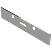 E-CV-0110-06 18'' FREIGHTLINER CLASSIC XL ROLLED BUMPER (2004-2007) bumper Dark Gray