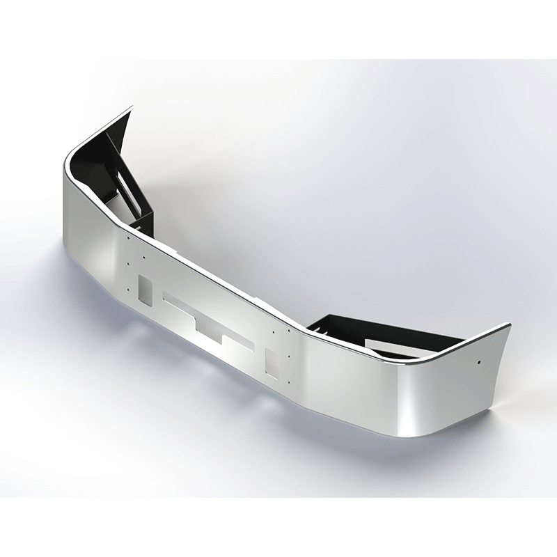 E-CW/CN-0011-16 FRGHTLNR CONVENTIONAL SET BACK AXLE 2005 CENTURY CLASS (2004 -2007 COLUMBIA) bumper Light Gray