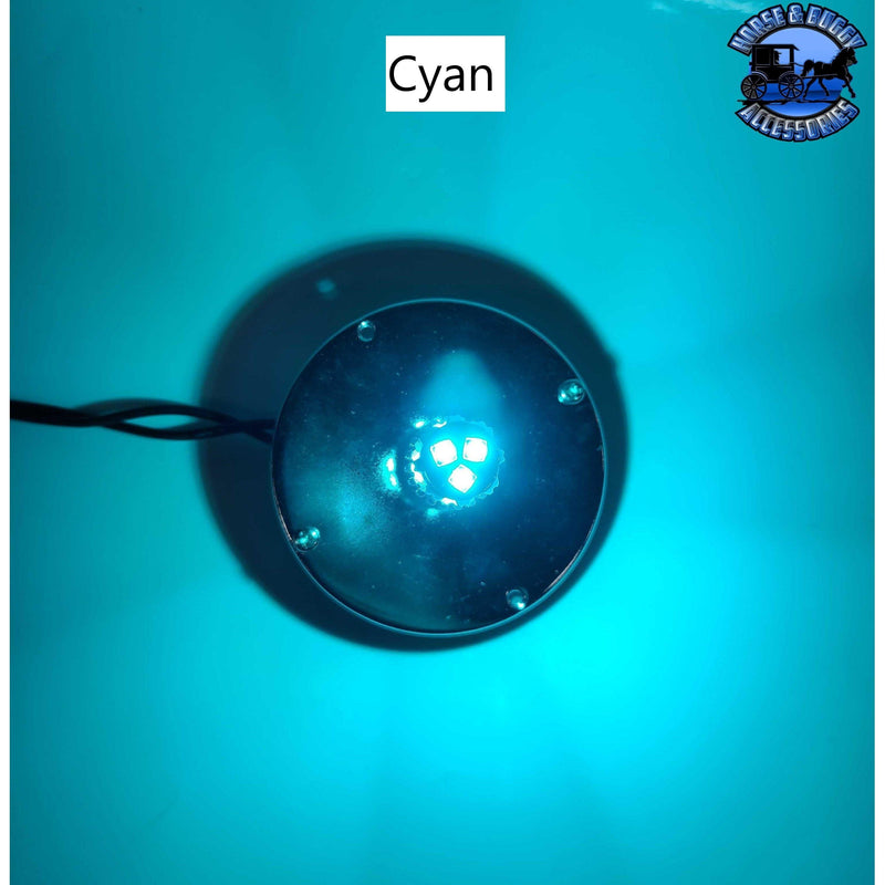 JML Kustoms 1156 1 Wire led bulbs for Watermelon lights (CHOOSE COLOR) Watermelon Light Cyan 1156 LD-1054 Dark Turquoise