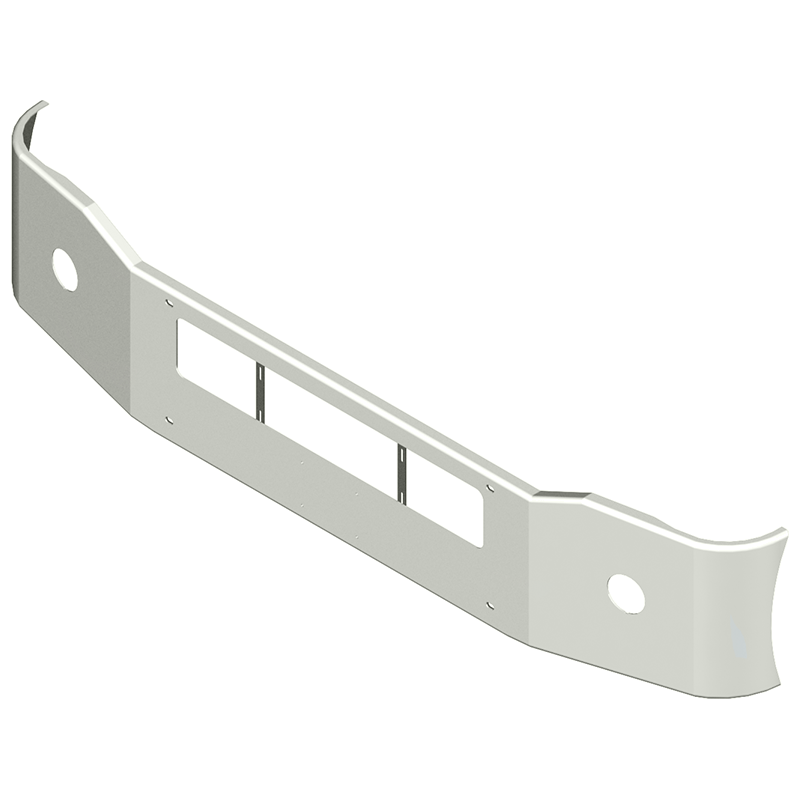 #CZ-1001-707 2002-2009 CORONADO FREIGHTLINER 17" GULLWING Gray