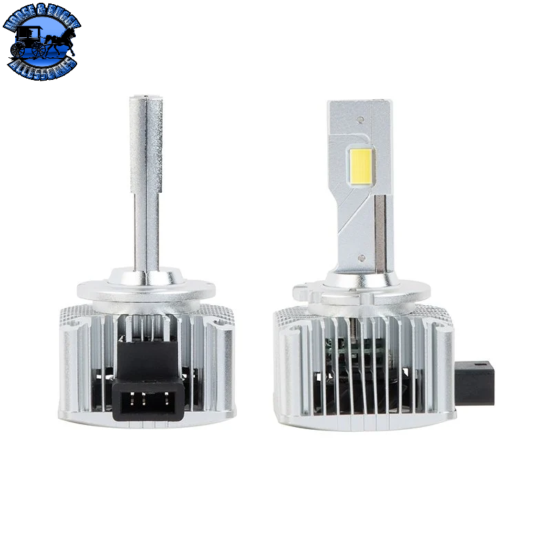 Bombillas LED para faros delanteros SB-D1S-HLV8 con controlador interno - HID - Reemplazo - 6500K - 8000 lúmenes/juego
