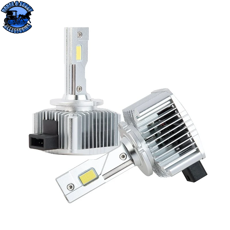 Bombillas LED para faros delanteros SB-D1S-HLV8 con controlador interno - HID - Reemplazo - 6500K - 8000 lúmenes/juego