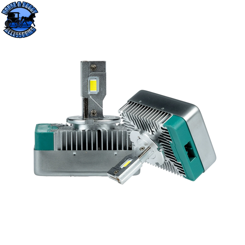 SB-D5S-HLV8 D5S LED Headlight Conversion Kit with Internal Driver - HID Replacement - 6500K - 8,000 Lumens / Set