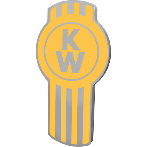 Sandy Brown KENWORTH YELLOW EMBLEM 220 EMBLEM