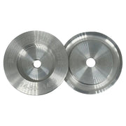 RP-LRSRPDBSF3 3" Insertable Double-Buff Safety Flanges for High Speed Polishing (For Buffing Wheels WITHOUT Center Plates) Light Slate Gray