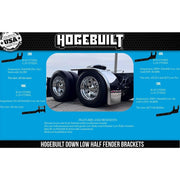 Hogebuilt Blind Mount Half Fender Front Brackets (Choose suspension) fender bracket Peterbilt flex air/AG380 RIGHT 1772-2dl,Peterbilt flex air/AG380 LEFT 1773-2dl,Kenworth ag400l RIGHT 1772-4dl,Kenworth ag400l LEFT 1773-4dl,Peterbilt low air leaf (2005 newer) RIGHT 1772-5dl,Peterbilt low air leaf (2005 newer) LEFT 1773-5dl,Low-Air leaf (Pre-2005) RIGHT 1772-9dl,Low-Air leaf (Pre-2005) LEFT 1773-9dl,(8 bag) or Universal Mount 1772-8dl,(8 bag) or Universal Mount 1773-8dl,1773-3dl,1772-3dl,1772-6dl,1773-6dl Do