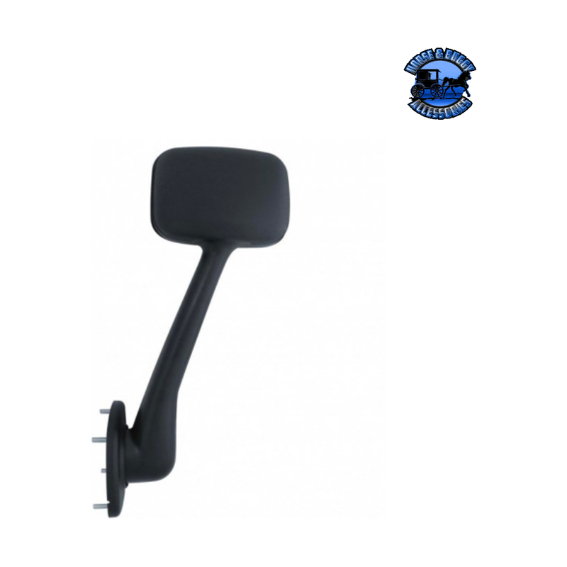 HOOD MIRROR ASSEMBLY FOR 2008-2017 FREIGHTLINER CASCADIA (Choose Color) (Choose side) Hood Mirror Black / Driver's Side Dark Slate Gray