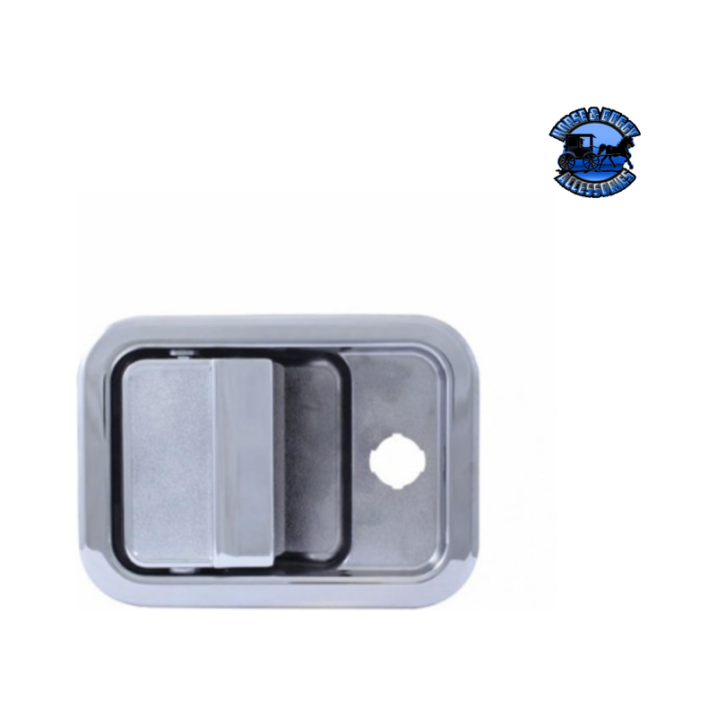 EXTERIOR DOOR HANDLE WITH 7/8" LOCK CUTOUT FOR 1996-2002 FREIGHTLINER COLUMBIA & CENTURY (Choose Side) Exterior Door Handle Driver's Side Gray