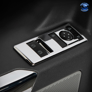 CHROME DOOR SWITCH COVER FOR 2018-2024 FREIGHTLINER CASCADIA (Choose Side) Door Switch Covers Driver's Side / Power Window Mirror & Door Lock,Driver's Side / Power Window & Mirror,Passenger's Side / Power Window & Door Lock,Passenger's Side / Power Window Dark Slate Gray