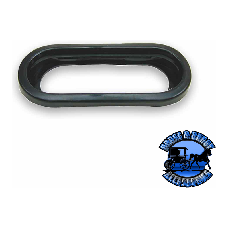 TGRO-OBR Oval Grommet with Open Back Light Gray