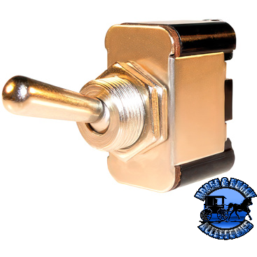 Tan UP-98313 Heavy Duty Toggle w/ 2 Screw Terminals 25 Amp 12V S.P.S.T On/Off 1 Pc.
