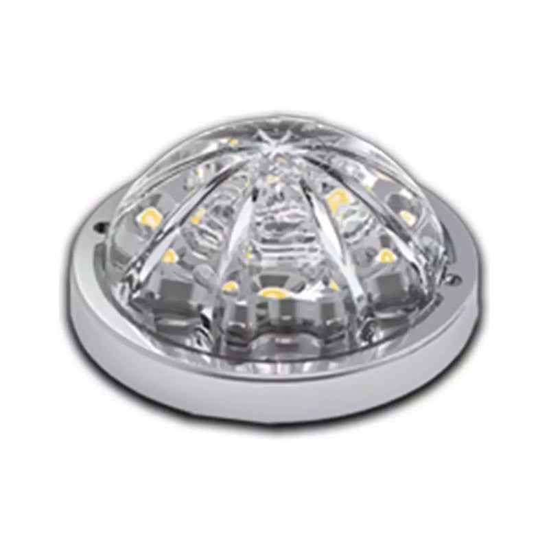 Roadworks Lo-Pro Hero Watermelon LED Marker Light (Choose Color) Amber/Clear,Red/Clear Gray