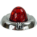 Saddle Brown Legendary 1-1/2 Inch Watermelon Light W/ Curved Bezel - Red LED / Red Glass Lens 11002RR-4 watermelon sealed led