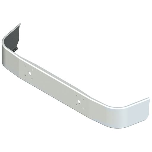E-EP-0010-15 13'' INTERNATIONAL SET BACK AXLE BUMPER W/BOLT & TOW HOLE (1997 & NEWER 9100; 9200; 9400) bumper Light Gray