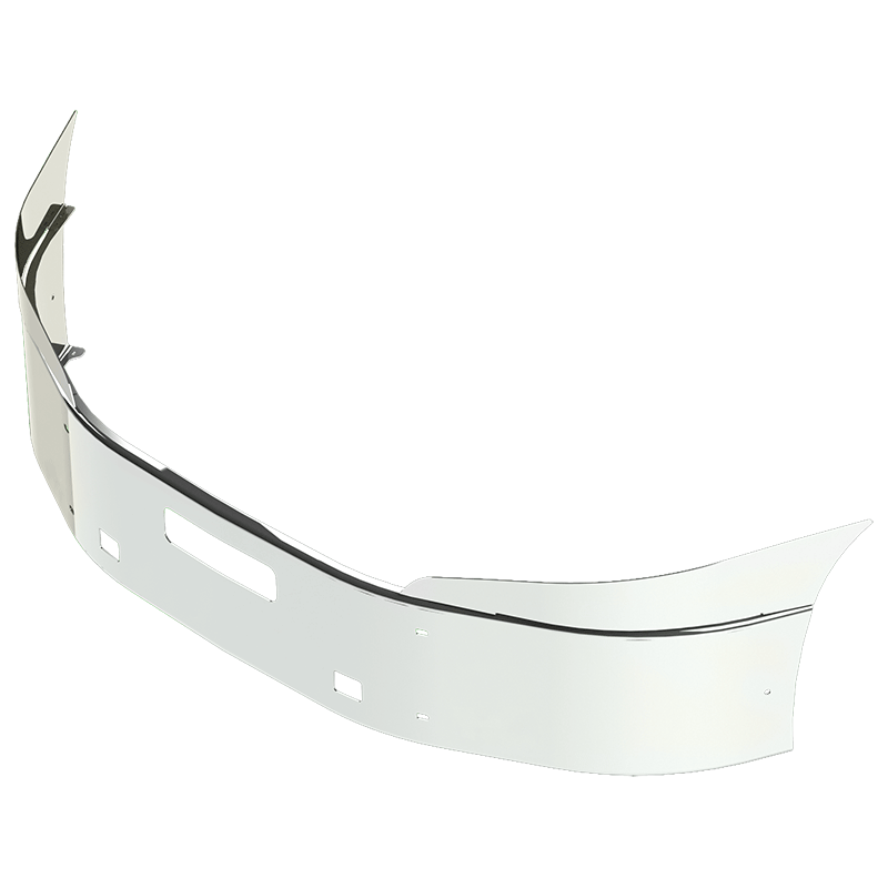 E-EU-0011-16X 16'' INTERNATIONAL PROSTAR SET BACK AXLE BUMPER W/AIR DAM & BOLT/TOW HOLES (08-17) bumper Lavender