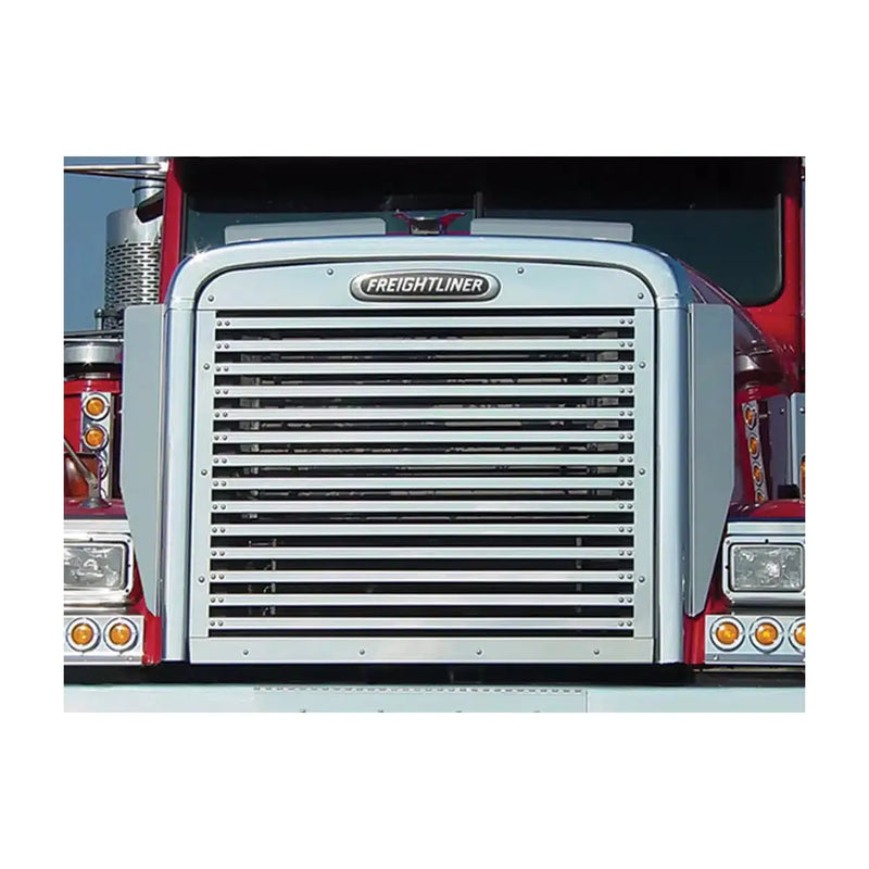 RW-25901 Grille Insert W/ 14 Horizontal Bars Freightliner Light Gray
