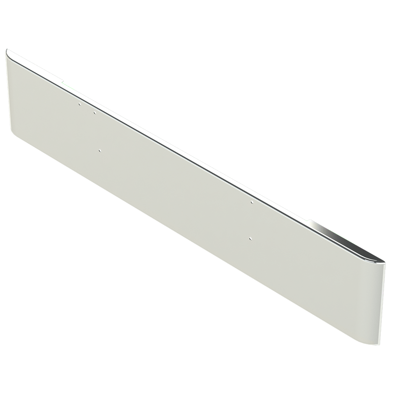 E-FB-0000-06 18'' K100E BUMPER W/BOLT HOLES ONLY 1984 &  NEWER COE BUMPEER Light Gray