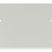 Light Gray E-FE-0010-97 20'' HAND FORM  MITERED BUMPER W/ BOLT & TOW HOLE Kenworth bumper