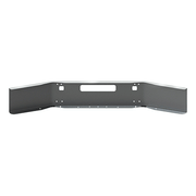 E-FG-0101-25 14'' KW T800 BUMPER W/7'' BREAK BACK OPEN END W/BOLT / TOW / STEP HOLES Kenworth bumper Dim Gray