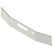 E-FG-0101-25 14'' KW T800 BUMPER W/7'' BREAK BACK OPEN END W/BOLT / TOW / STEP HOLES Kenworth bumper Light Gray