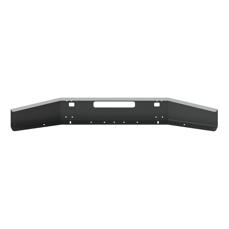 #FG-0101-26 14'' KW T800 TAPERED BUMPER W/ BOLT& TOW & STEP HOLE Kenworth bumper Dark Slate Gray