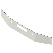 #FG-0101-26 14'' KW T800 TAPERED BUMPER W/ BOLT& TOW & STEP HOLE Kenworth bumper Light Gray