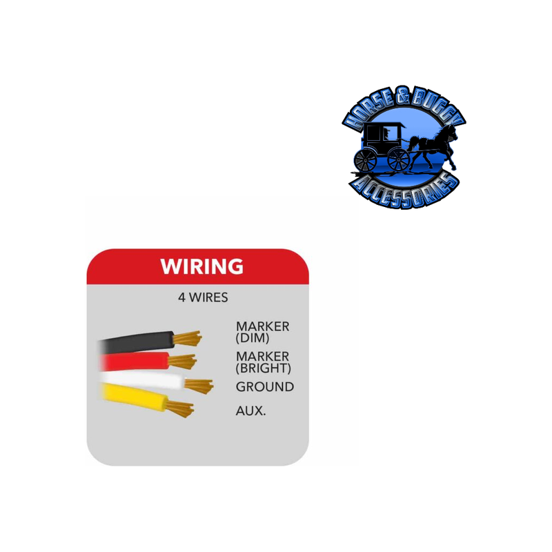 17" Slim Flatline Trux Dual Revolution LEDs (Choose Color) SLIM FLATLINE Amber to Blue - 24 Diodes,Red to Blue - 24 Diodes (discontinued),Red to White - (discontinued) Light Gray