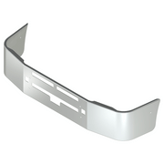 E-FH-0011-16 16'' KW T600 SET BACK AXLE BUMPER W/ VENT & BOLT & TOW HOLES(1987 & NEWER) Kenworth bumper Light Gray