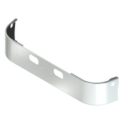 E-FL-0010-19 16'' KW T300 BUMPER SET FORWARD AXLE Kenworth bumper Light Gray