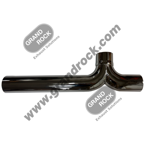 FL-13974  5"2-BEND OD/OD/OD Y-PIPE ALZ