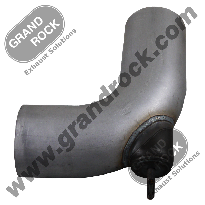 FL-17476-000E  5" 90DEG. OD/OD W/MOUNT, 16GA, ALZ.