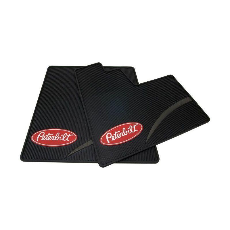 Peterbilt Floorcover-Mat Pb Logo Sleep ID: FMPBL0G0S-NG Floor Mat Black