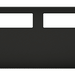 Dark Slate Gray E-FR-5011-16 16'' T660 BUMPER W/TOW & BOLT& FOG HOLES Kenworth bumper