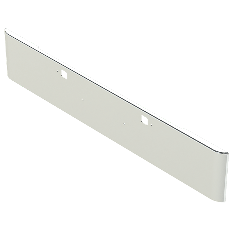 #FT-0010-06 18" rolled bolt and tow w900b 2011 and newer only Kenworth bumper Light Gray