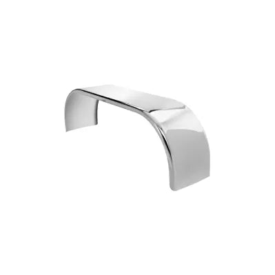 H-9500TF 33'' X 101'' FLANGED FULL TANDEM FENDER Light Gray