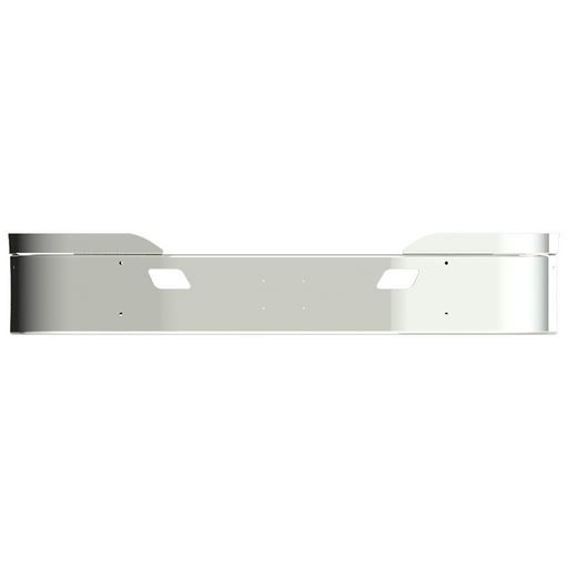 #FV-0010-709  Kenworth T680 16" (Gullwing) (Bolt & Tow Holes) (no radar) bumper Light Gray