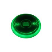 Halo Glow Light with LEDs for Watermelon Lights, Complete with (2) Two-wire FM180 Plugs Green Dark Green
